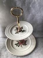 Etagère Wedgwood Briar rose. 2 laags, Overige typen, Ophalen of Verzenden, Zo goed als nieuw, Wedgwood