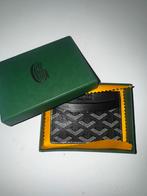 Luxe goyard kaarthouder, Sieraden, Tassen en Uiterlijk, Portemonnees, Ophalen of Verzenden, Zo goed als nieuw, Leer