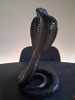 NIEUW groot beeld zwarte cobra slang, Ophalen, Nieuw