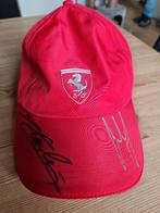F1 Ferrari petje met Handtekeningen, Verzamelen, Ophalen, Zo goed als nieuw, Formule 1