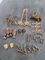 Koper en messing onderdelen, Doe-het-zelf en Verbouw, IJzerwaren en Bevestigingsmiddelen, Ophalen of Verzenden, Gebruikt, Minder dan 50 mm