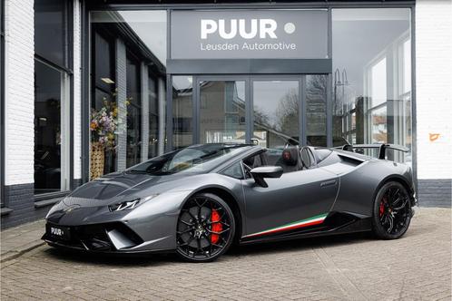 Lamborghini Huracan Performante Spyder 5.2 V10 Comfort Seats, Auto's, Lamborghini, Bedrijf, Te koop, Huracan, 4x4, ABS, Achteruitrijcamera
