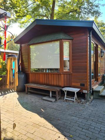 Houten Chalet/Stacaravan zonder standplaats beschikbaar voor biedingen