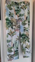 Hippe mooie 7/8 broek met leuke print, Ophalen of Verzenden, Zo goed als nieuw, Maat 38/40 (M), Overige kleuren