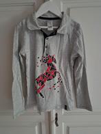 Poloshirt (Declathon) 134/140, Dieren en Toebehoren, Paardrijkleding, Gebruikt, Kinderen, Ophalen of Verzenden, Recreatie