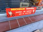 Vintage Michelin Fiets Banden Reclamebord, Ophalen, Reclamebord, Gebruikt, .