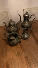Koffie en theeset james dixon and sons, Antiek en Kunst, Antiek | Tin, Ophalen of Verzenden