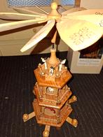 Kerst Pyramide Decoratie Hout - 45 cm - Compleet!, Diversen, Kerst, Ophalen of Verzenden, Gebruikt