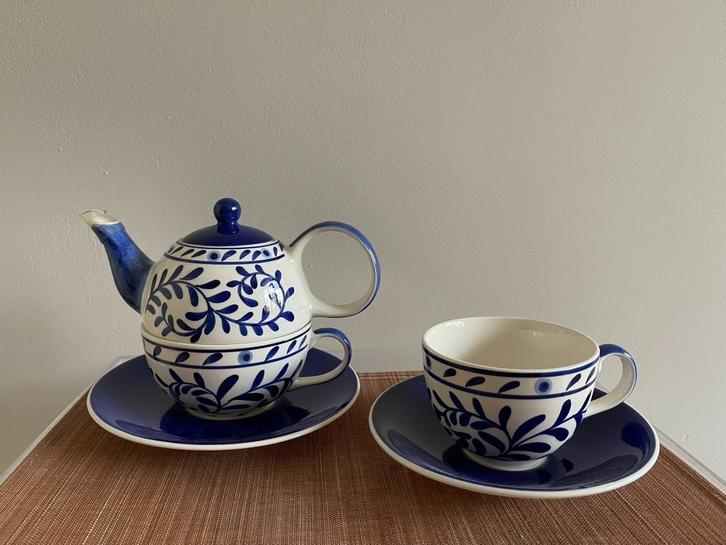 Whittard of Chelsea Clipper kop + schotel en Tea for One set, Huis en Inrichting, Keuken | Servies, Zo goed als nieuw, Kop(pen) en/of Schotel(s)