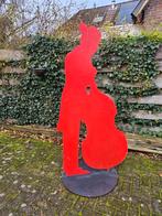 Tuinbeeld staal, Tuin en Terras, Ophalen, Gebruikt, Metaal