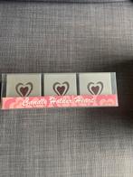 3 Nieuwe dezelfde vierkante zilverkleur Waxinalicht Houders, Huis en Inrichting, Woonaccessoires | Kandelaars en Kaarsen, Ophalen