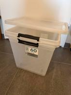 Box One Opbergbox 60L met wielen - Zo goed als nieuw 2 stuks, Ophalen, Zo goed als nieuw