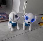 Lopende robot hond met geluid en led ogen, Ophalen of Verzenden, Zo goed als nieuw