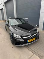 Mercedes-Benz C-Klasse C 180 156pk 9G-Tronic 2019 Zwart, Auto's, Mercedes-Benz, Automaat, Achterwielaandrijving, 4 stoelen, Zwart