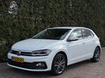 Volkswagen Polo 1.0 TSI R-line CarPlay Camera, Auto's, Gebruikt, 95 pk, Wit, Bedrijf