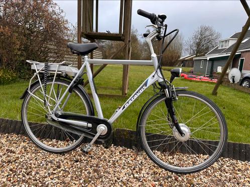 Batavus genova E-go 7 elektrische herenfiets 65., Fietsen en Brommers, Elektrische fietsen, Zo goed als nieuw, Batavus, 59 cm of meer