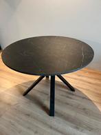 Ikea MARIEDAMM Tafel met zwart marmerpatroon, Huis en Inrichting, Tafels | Eettafels, Ophalen, Kunststof, 50 tot 100 cm, 100 tot 150 cm