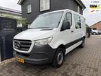 Mercedes-Benz Sprinter Automaat Dubbele Cabine / 6 persoons, Auto's, Gebruikt, Euro 6, Wit, Bedrijf