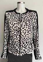 AIRFIELD jasje maat 38 zwart-wit patroon met leuke details, Maat 38/40 (M), Overige kleuren, Verzenden, Zo goed als nieuw