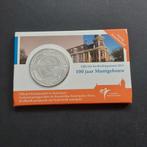 5 euro in coincard Het 100 jaar muntgebouw vijfje UNC, Ophalen of Verzenden, Koningin Beatrix, Euro's