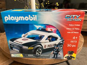 Playmobil 5673 Amerkaanse Politieauto met zwaailicht beschikbaar voor biedingen
