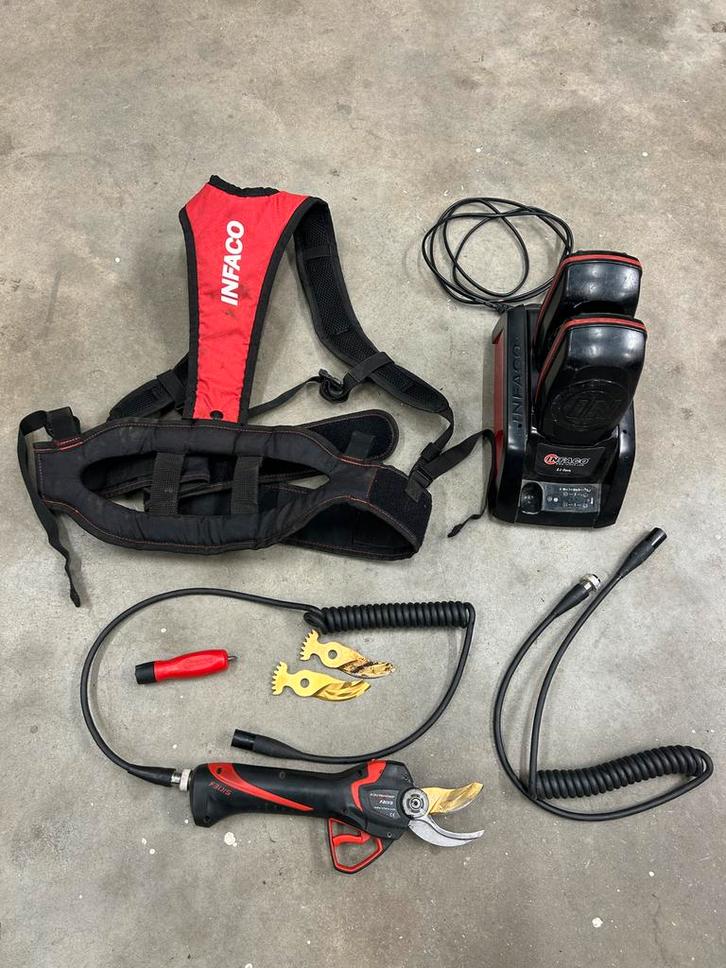 Infaco Electrocoup snoeischaar, Tuin en Terras, Snoeischaren, Zo goed als nieuw, Ophalen