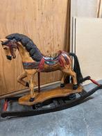 Houten hobbelpaard, Ophalen, Gebruikt