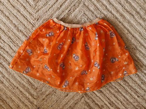 Oranje Frozen rokje maat 128/134 (voetbal, koningsdag), Kinderen en Baby's, Kinderkleding | Maat 128, Gebruikt, Meisje, Jurk of Rok