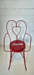 Vintage, metalen Coca-Cola schommelstoel, Overige typen, Gebruikt, Ophalen of Verzenden
