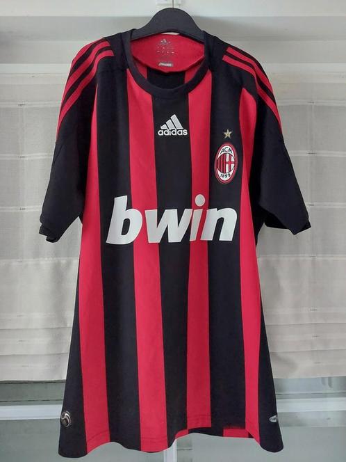 Origineel thuisshirt Ac Milan 2008 - 2009 maat M, Verzamelen, Sportartikelen en Voetbal, Zo goed als nieuw, Shirt, Buitenlandse clubs