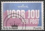 Post nl logo Halmark O 1.  ADV. no.77 A., Verzenden, Na 1940, Gestempeld