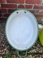 Antieke groene teiltje, Ophalen