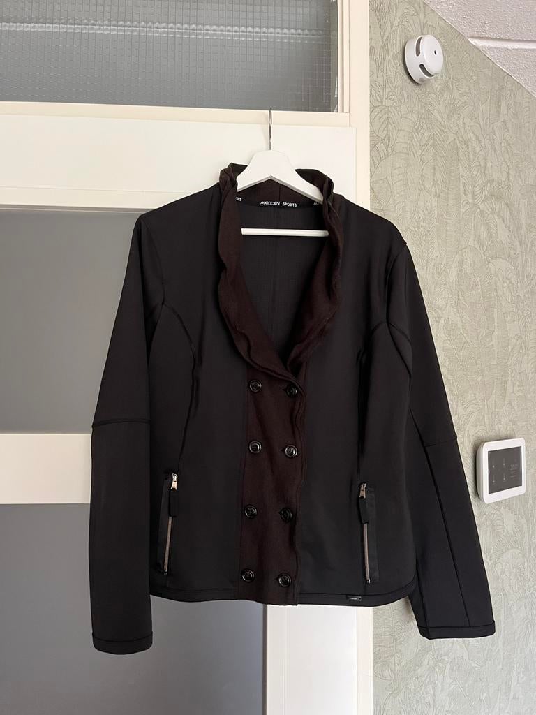 Marc cain vest bruin xxl, Ophalen of Verzenden, Zo goed als nieuw, Maat 46/48 (XL) of groter, Bruin