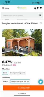 Tuinhuis compleet en nieuw!, Tuin en Terras, Tuinhuizen, Ophalen, Kunststof, 250 tot 500 cm, Nieuw