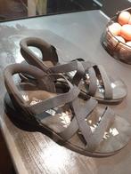 Sketchers Sandalen Maat 40 zwart, Zwart, Sketchers, Zo goed als nieuw, Sandalen of Muiltjes