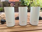 SET VAN 3 TP link model Deco MR4 Ziggo, Computers en Software, WiFi-versterkers, Ophalen of Verzenden, Zo goed als nieuw