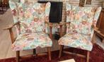 2 vintage opa en oma stoelen, Huis en Inrichting, Stoelen, Ophalen, Twee, Overige kleuren, Vintage
