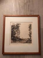 Ets ‘Landweg’ Cornelis Marinus van der Woerd, Ophalen of Verzenden
