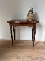 Antieke side table/kaarttafeltje, Ophalen of Verzenden