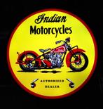 Indian motorcyles reclame decoratielamp dubbelzijdig lampen, Verzamelen, Merken en Reclamevoorwerpen, Reclamebord, Gebruikt, Ophalen of Verzenden
