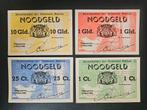 Nederland noodgeld Hattem zeldzaam mooie set 1940, Postzegels en Munten, Bankbiljetten | Nederland, Ophalen of Verzenden, 10 gulden