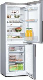 Bosch koelkast KGV33VLEA - Serie 4 - RVS, 200 liter of meer, BSH Huishoudapparaten, 60 cm of meer, Met aparte vriezer