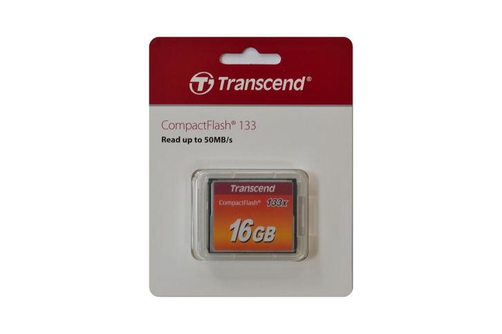 Transcend 16GB CompactFlash 133 geheugenkaart, Audio, Tv en Foto, Fotografie | Geheugenkaarten, Nieuw, Compact Flash (CF), 16 GB
