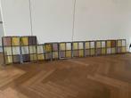 Glas in loodramen jaren '30, Ophalen, Gevelraam of Ruit, Gebruikt, Minder dan 80 cm