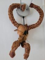 Decoratief aap van touw en jute, Ophalen of Verzenden