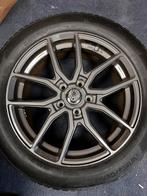 Continental Wintercontact 215 55 17, Auto-onderdelen, Banden en Velgen, Ophalen, Banden en Velgen, 17 inch, Winterbanden