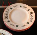 Kerstservies wedgwood, Huis en Inrichting, Keuken | Servies, Ophalen, Zo goed als nieuw, Bord(en), Wedgwood