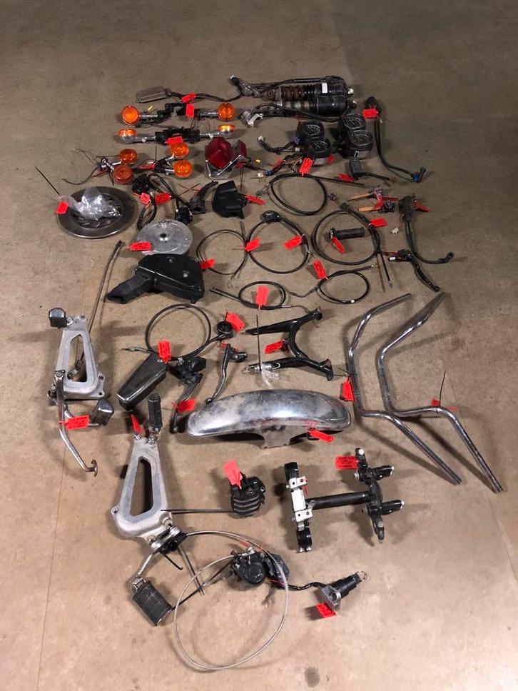 Diverse Onderdelen Yamaha XV 750 Virago 1981-1985, Motoren, Onderdelen | Yamaha, Gebruikt, Ophalen of Verzenden