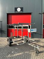 Gebruikte steiger aanhanger te koop, Doe-het-zelf en Verbouw, Steigers, Ophalen, Gebruikt, Rolsteiger of Kamersteiger, 5 meter of hoger