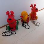 2x trekhond en een trekeend, Antiek en Kunst, Ophalen of Verzenden